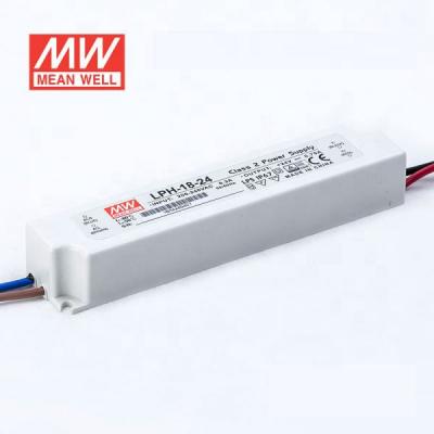 China Plastic PSU DRIVER SMPS IP67 SWITCHING POWER SUPPLY LPH-18 Shell Series 18W 12V 24V 36V AC-DC LED for sale