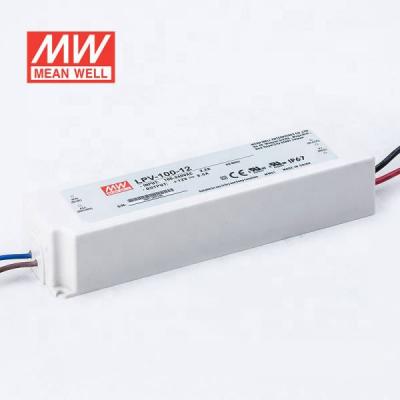 China The IP67 plastic conductor of the PSU. Shell LPV-100 Series 100W 5V 12V 15V 24V 36V 48V AC-DC LED MEANS SMPS GOOD CHANGE POWER SUPPLY for sale