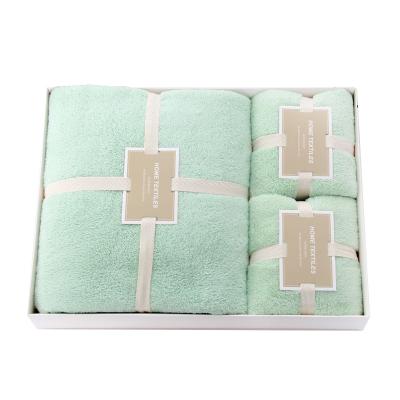 China Custom Hot Selling Hotel/Home Bath Gift Box Textiles Towels Design Soft Home Towel for sale