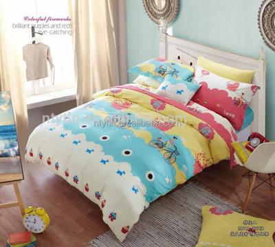 China TWILL 2 Piece Cartoon Twill 100% Cotton Printing Quilt For Kids for sale