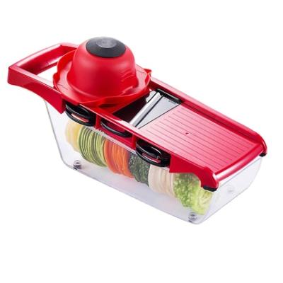 China Viable Kitchen Multifunctional Tools Fruit Slicer Chopper Vegetable Cutter Food Grade 6 in 1 Home Kitchen for sale