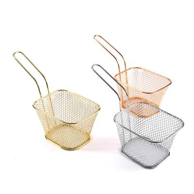 China Sustainable Wholesale Fryer Stainless Steel Fryer Basket With High Quality for sale