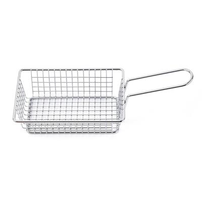 China Wholesale Viable Deep Fried Food Chips Frying Mini Stainless Basket With High Quality for sale