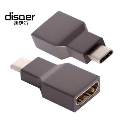 China Support 4K HDMI Show Disaer Fast Speed ​​Displayport Male To Female 1080P@60HZ Type C To HDMI Mini Connector for sale