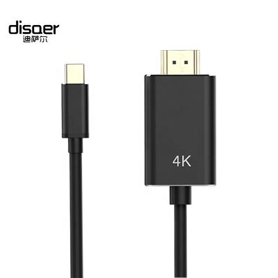 China Explosion Proof Super Fast Charging M To M Type-C 4K @60Hz Displayport To HD MI Cable for sale