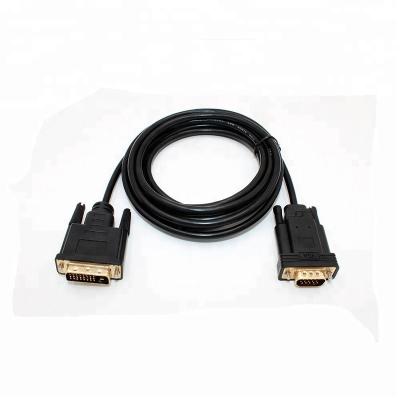 China Computer Factory Outlet 15 PIN VGA Male To Male DVI Cable for sale