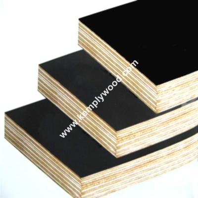 China 18mm Black Film Faced Plywood, Construction Shuttering film faced plywood for sale