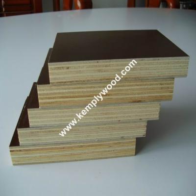 China One time hot pressed film faced plywood, Construction shuttering plywood, Marine shuttering board for sale