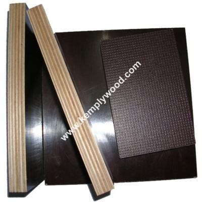 China Anti Slip Marine Plywood / Anti-Slip Film Faced Plywood /One side anti slip film faced plywood for sale