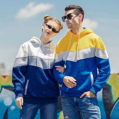 China Plus Size Men Hip Hop Fashion Contrast Top Color Casual Pullover Hoodie Men Crop Sweatshirts Warm Autumn Thick Hoody Men's Hoodies for sale