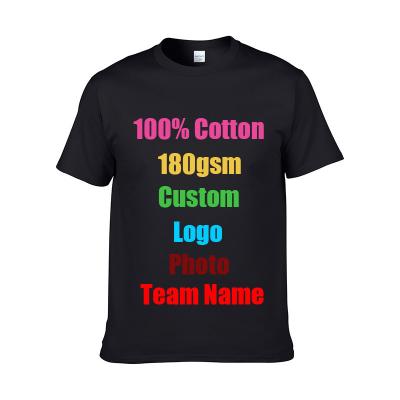 China Wholesale custom made 100% cotton T-shirt printing men's t-shirt high quality plus size FS0001T for sale