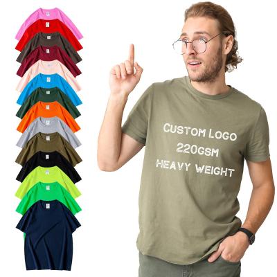 China Custom Made High Quality Plus Size Streetwear T Shirt For Men T Shirt 200 GSM 100% Cotton Camisetas Tees Printed Logo Blank for sale