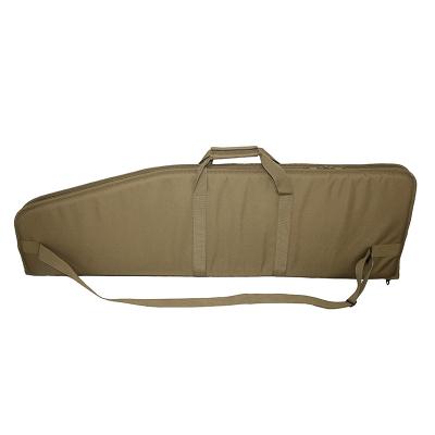 China Water Resistance-GUN BAG Outdoor Activities Waterproof 600D PVC Brown Military Shooting 42 Inch Gun Bag Chain Weapon Bag for sale