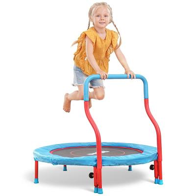 China Without Indoor Jumping Outdoor Children Gymnastics Net Protectors Bed And Adult Mesh PVC Mini Exercise Fitness Trampoline for sale