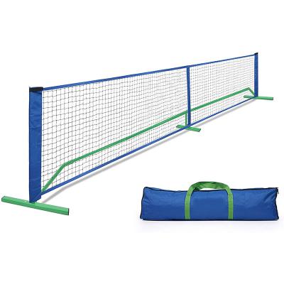 China Mini Practice Beach Adjustable Height Durable Portable Tennis Net Double Mesh for sale