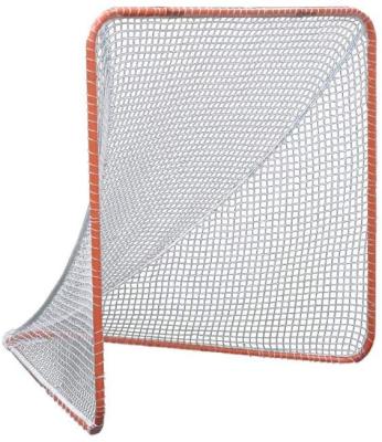 China Standard Official Orange Soccer Traning Steel Frame Lacrosse Goal Net for sale