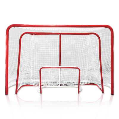 China Lightweight Portable Youth Hockey Indoor Goal And Outdoor Hockey Net For Kids for sale