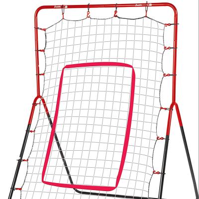 China Foldable And Angle HEAVY DUTY NET Adjustable Baseball Bounce Net For Kids Practice for sale