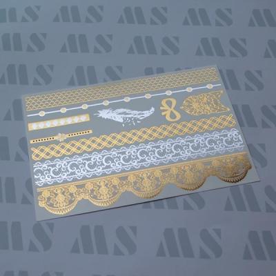 China Flash gold foil tattoo. for sale