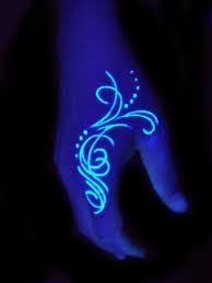 China Glow in the dark jewelry tattoo for sale