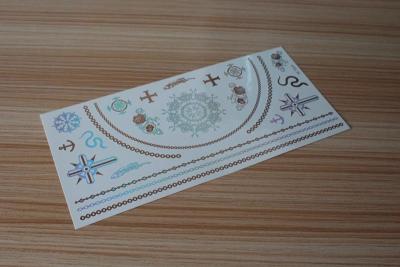 China Stock wholesales metallic tattoo designs M-T019 for sale