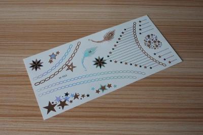 China Stock wholesales metallic tattoo designs M-T015 for sale