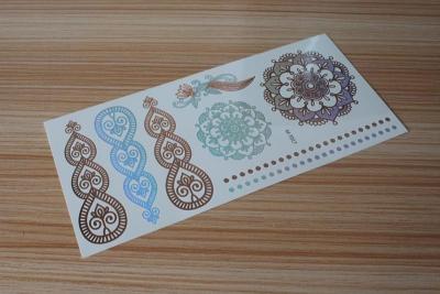 China Stock wholesales metallic tattoo designs M-T017 for sale