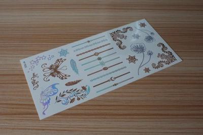 China Stock wholesales metallic tattoo designs M-T021 for sale