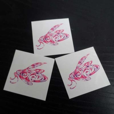 China CMYK body fake custom flower temporary tattoo sticker fake tattoo for sale