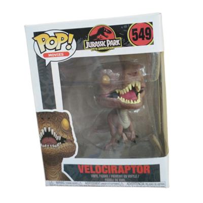 China Cartoon Toy Jurassic Time Dinosaur World Park FUNKO POP Dolls Figure Toys 2019 Kids Toys for sale