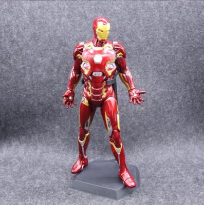 China Toy Crazy Toys Ironman Mark MK45 Limited Cartoon Edition Battle Painting Children Toys PVC Action Number Collectable Model Toys for sale