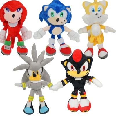 China Plush 23cm Sonic Movies and TV Game Plush Doll Animal Toys Collectible Wholesale for sale