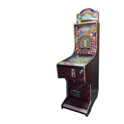 China Wooden + Metal 7 Balls Lottery Pinball Machine For Adult Manual Coin Operated High Quality Binding Machine Vending Machine for sale