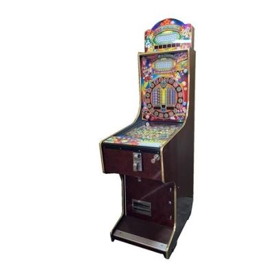 China Wood + Metal Lottery Pinball 7 Laces MIT Coin Operated Pinball Machine for sale