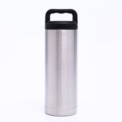 China Bestselling PORTABLE Sports Flask Reusable Double Wall Insulated Thermos 750ml Stainless Steel Water Bottle Drink Bottles For Outdoor for sale