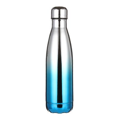 China PORTABLE Customize Sport Cold Beer Hot Water Bottles Double Wall Stainless Cola Shape Cups Stainless Steel for sale