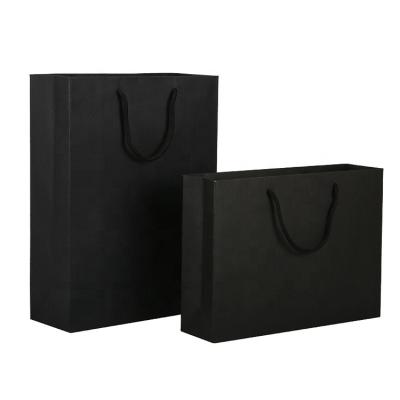 China High Quality Handmade Custom Black Eyeglass Paper Bag Color Paper Bag Jewelry Bag for sale