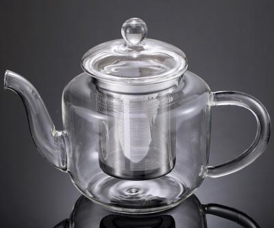 China 900ml glass teapot for sale