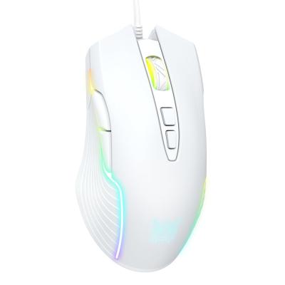 China 3D ONIKUMA CW905 6400 DPI Wired Gaming Mouse With Breathing LED Colors for sale