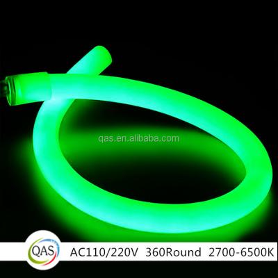 China Round Neon Strip 2835 120led/m PVC 360 Neon Flex Strip Light 360 Degree for sale