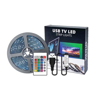 China Indoor and Outdoor Hot Selling USB Backlit Flexible with RGB 5050 5V LED TV Remote Accessible Light Bar for sale