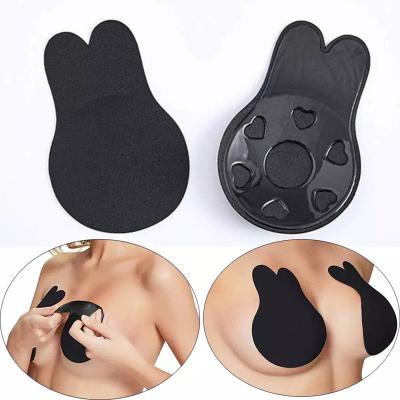 China New Breathable Designed Sexy Lingerie Women Lift Up Mango Self Silicone Invisible Breast Bra For Big Boobs for sale