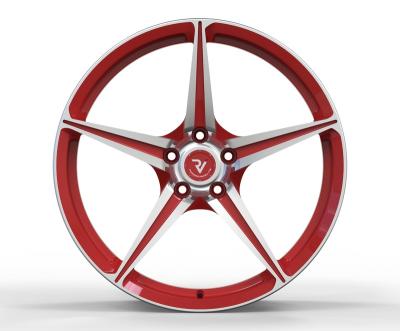 China ALUMINUM ALLOY HUB WHEELS Red Wheel Custom Forged Brushed Suitable Models 458 F12 F8 F599 44 Forged Wheel 19 20 Inch for sale