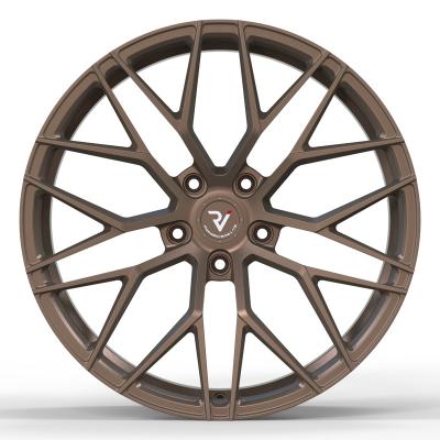 China ALUMINUM ALLOY HUB WHEELS One Piece Forged Car Wheels 18 19 20 21 22 24 26 Inch 5x120 5X130 Custom Forged Alloy Car Rims for sale