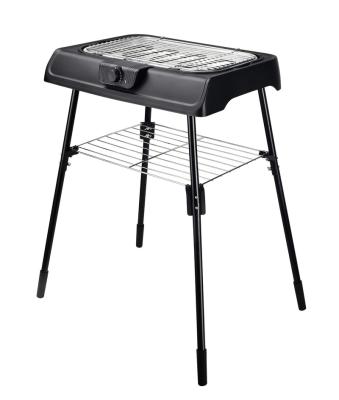 China 2000W Size Adjustable Electric BBQ Grill Party Outdoor Grill with Thermostat for Europe with CE A13 GS LFGB BSCI for sale