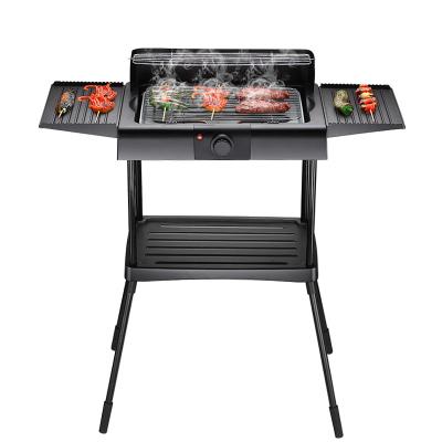 China 2400W XL Size Large Adjustable Electric BBQ Grill Outdoor Barbque Smokeless Electric Grill With CE A13 for sale