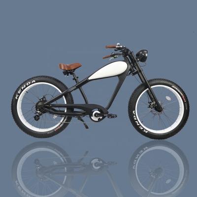 China 2020 Bisek Beach Cruiser 6061 Alloy Fat Tire Electric Bicycle 48v 750w for sale