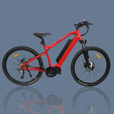 China Aluminum Alloy High Power 27.5*1.95 Inch MTB Fatigue E Bike 48V 1000W Bafang Ultra Mid Drive Bike Electric Mountain Bike for sale