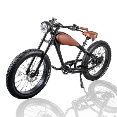 China Alloy 48v 750w 1000W Electric Bike Ebike City Aluminum Adults Bike Electric Fat Bike 26