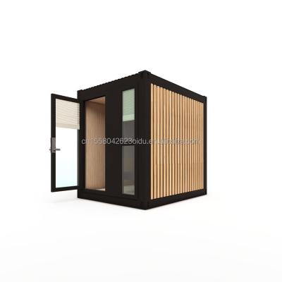 China 10ft modern mini prefab bedroom office garden home container mobile sleep warehouse for sale